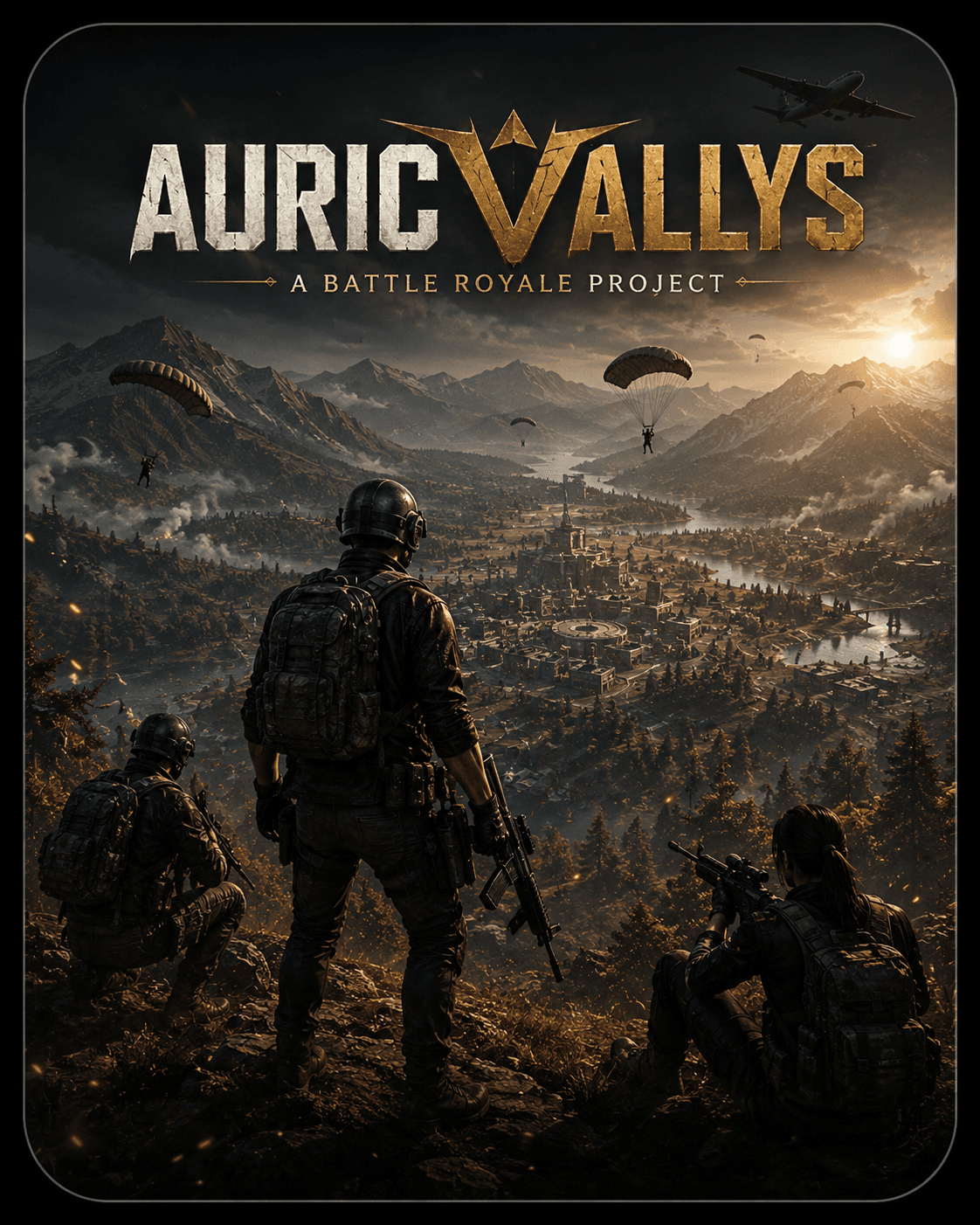 Auric Vallys : A Battkle Royale game project by Gizmo Grasp